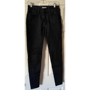 Black High Rise Jeggings